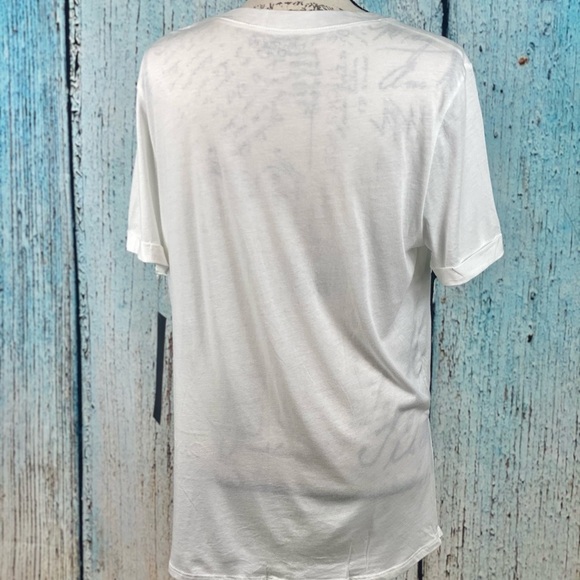 Carbon Copy NWT White Dream All Day Graphic Tee - Picture 11 of 13